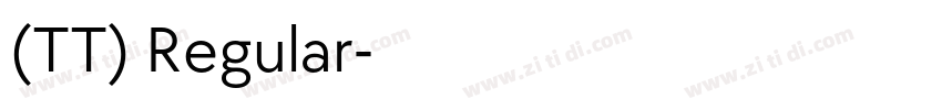 华文细黑(TT) Regular字体转换